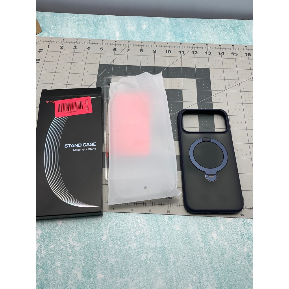 TORRAS Q3 Spin for iPhone 17 Pro Max Case with Magnetic Ring Stand